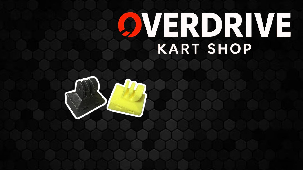 Lightweight GoPro camera mount for kart radiator