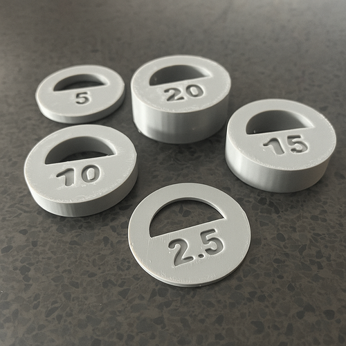 40mm Axle Spacers, Pack of 10